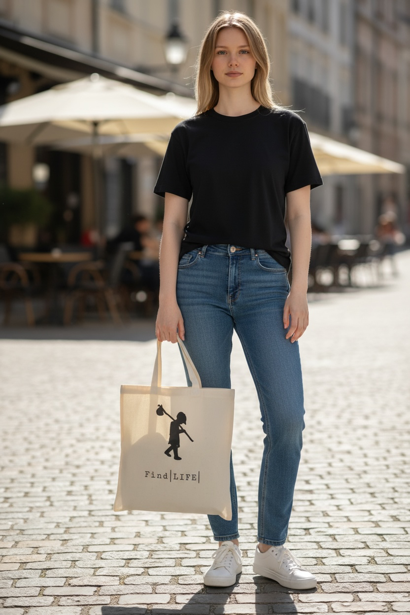 FREE Find |LIFE| Tote Bag (limited 1 per order)