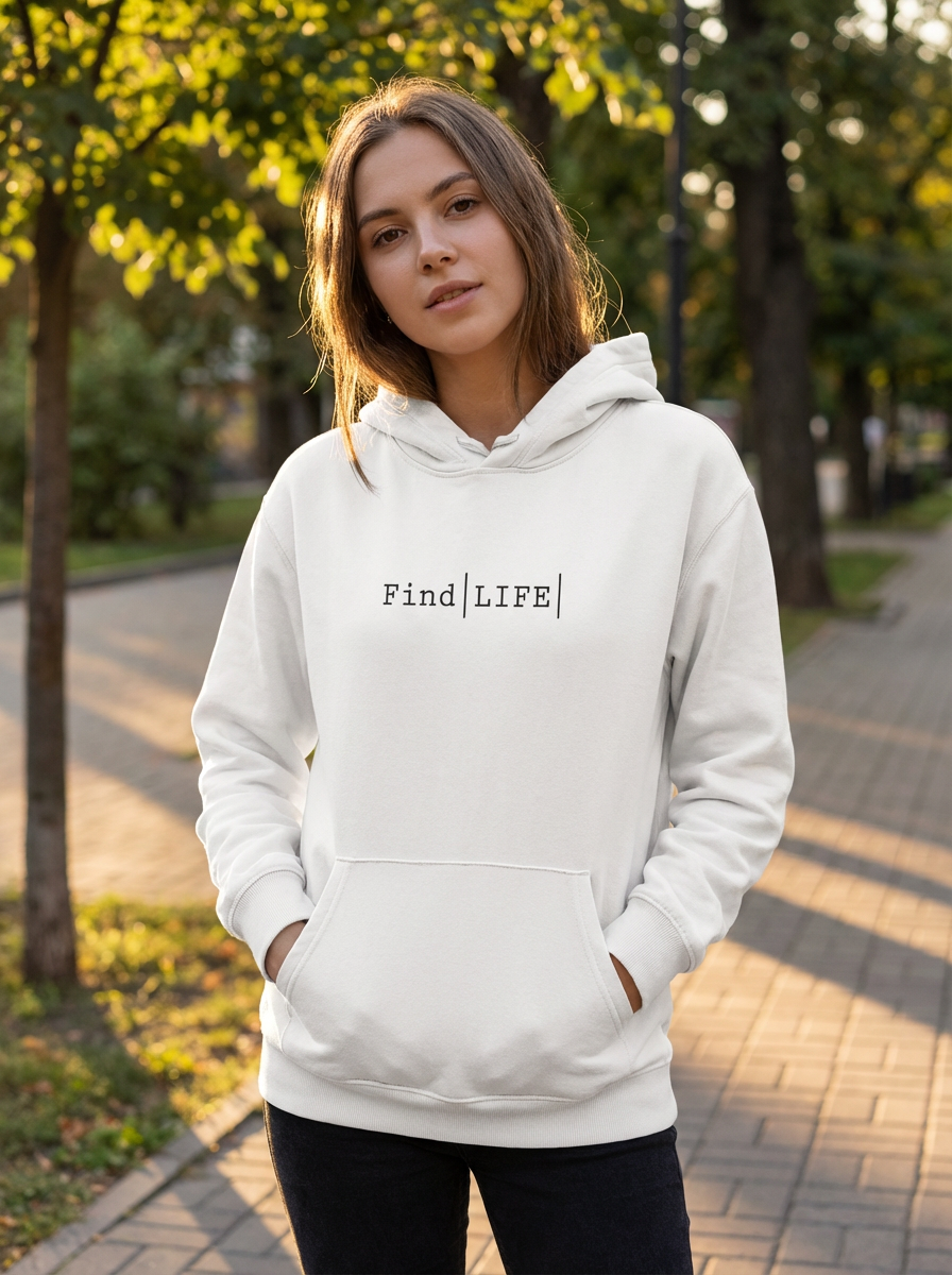 Find |LIFE| Sweatshirt- Clarity