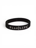 Find |LIFE| Wristband- Black