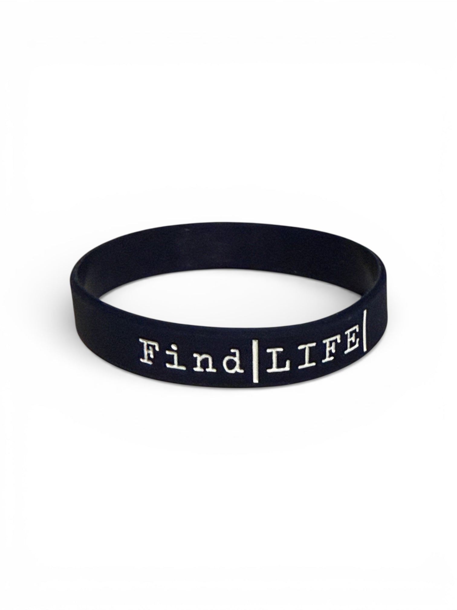 Find |LIFE| Wristband- Navy Blue